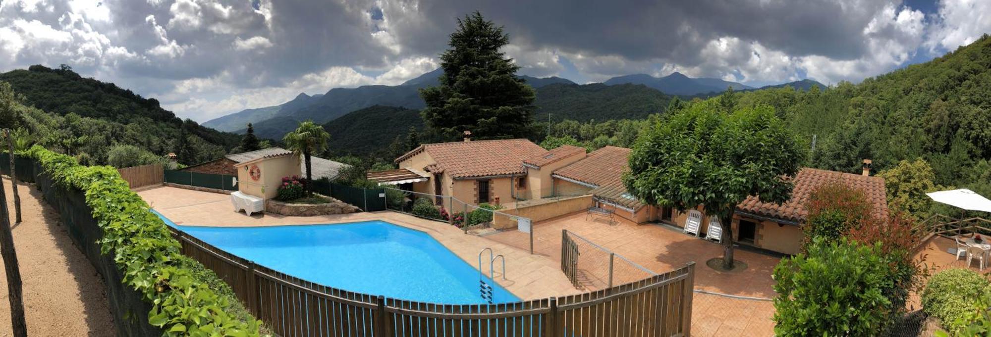 Apartamento En Pleno Montseny Mas Romeu Turisme Rural อาร์บูเซียส ภายนอก รูปภาพ